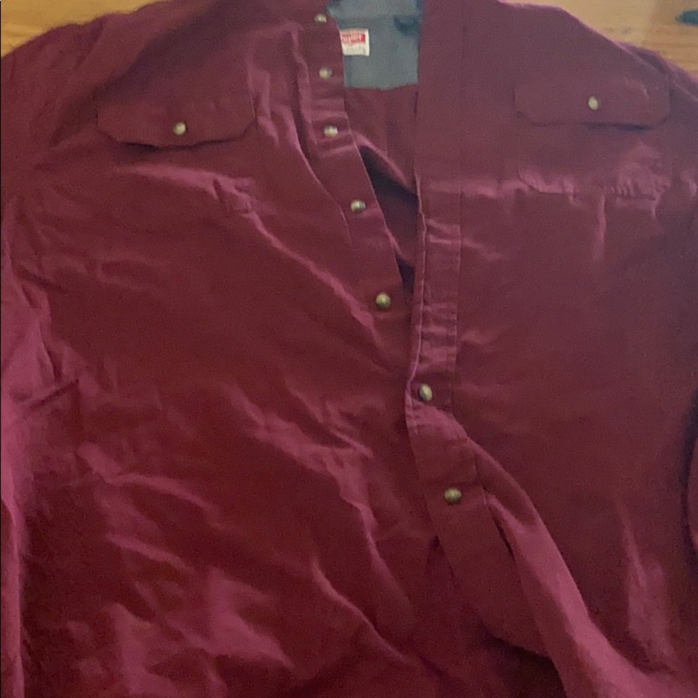 Short sleeve Wrangler button shirt